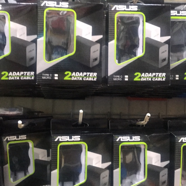 Charger ASUS Ori Fc 2Ampare  colokan micro Packing Duz Hitam