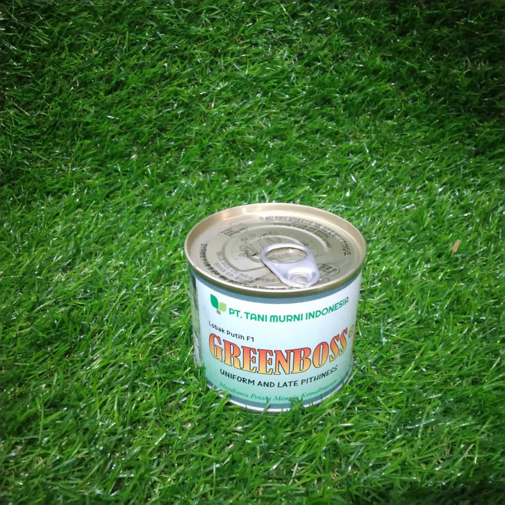 Greenboss 100gram Benih lobak putih Bibit Lobak Tani Murni