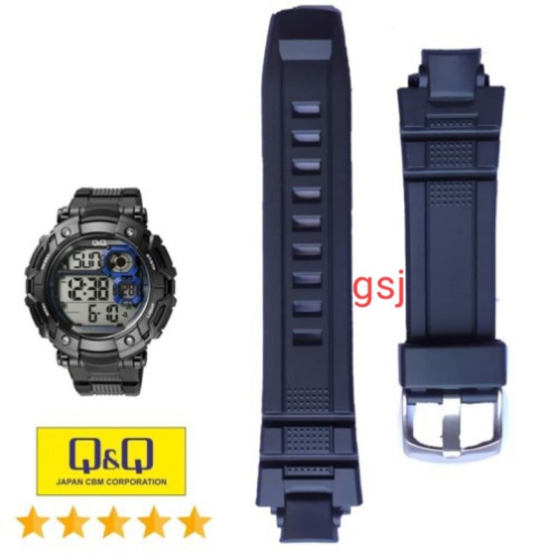 strap jam tangan QnQ M150 tali jam qnq m150