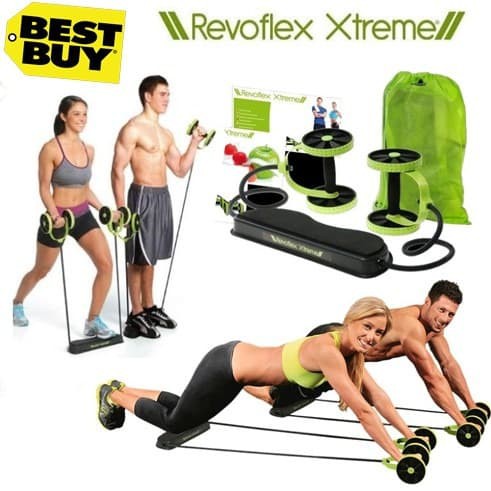 REVOFLEX XTREME - ALAT GYM RUMAHAN MULTIFUNGSI - MEMBENTUK OTOT LENGAN - PERUT - KAKI HINGGA BOKONG