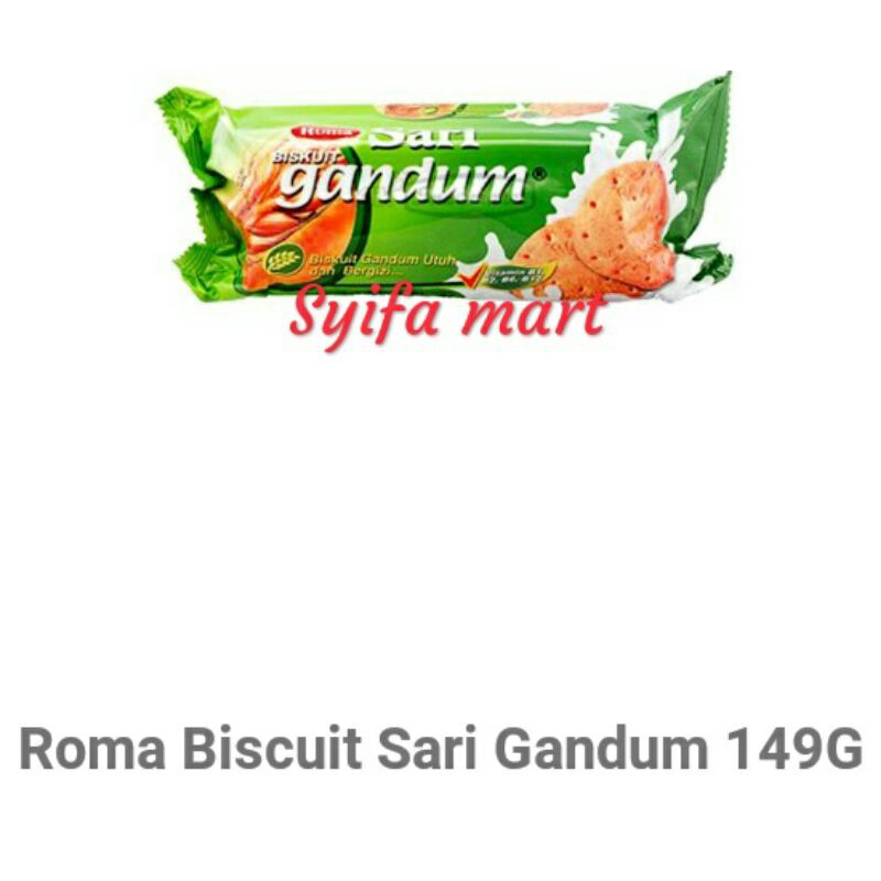 

Roma biskuit sari gandum 149G