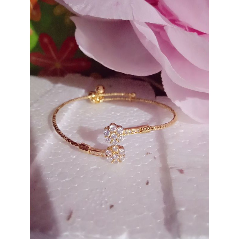 gelang kolong permata titanium