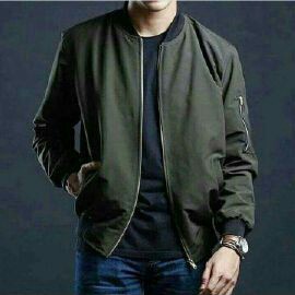 JAKET BOMBER POLOS BOLAK BALIK