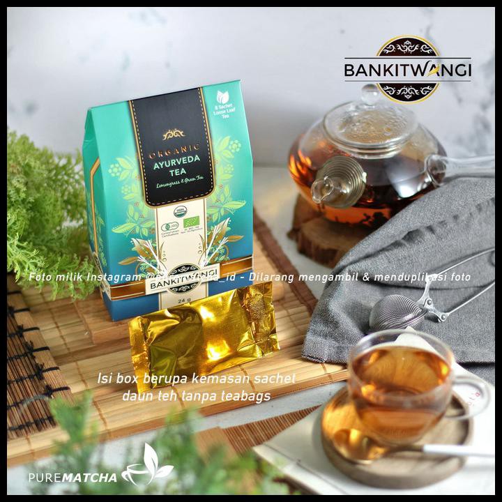 

Bankit Wangi - Ayurveda Tea Organic 3Gr Sample Lemongrass Green Tea