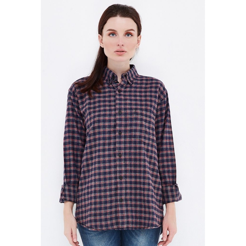 

Erigo Flannel Mansel Navy