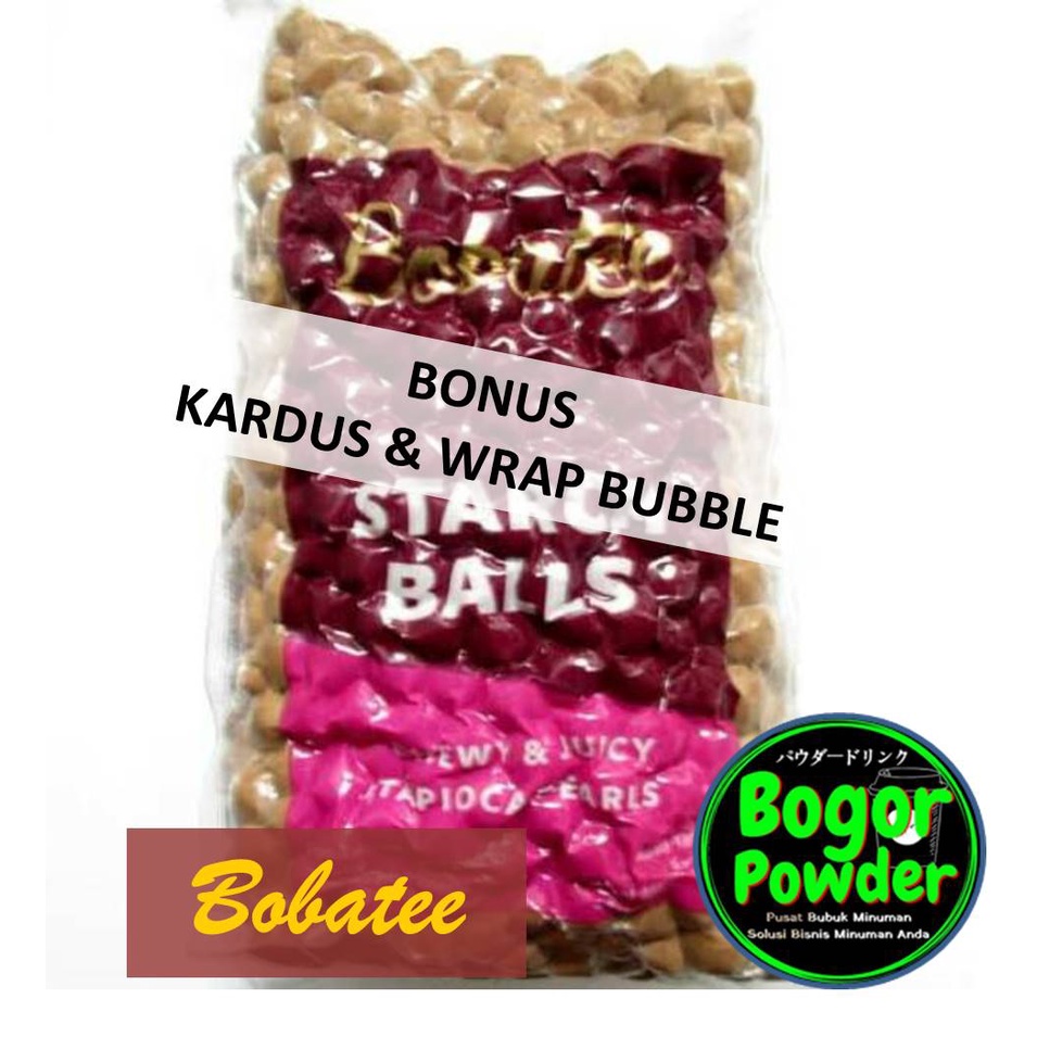 Tapioka Bubble 1kg /Pearl Bubble 1 pack/ Bobatee 1kg / Boba