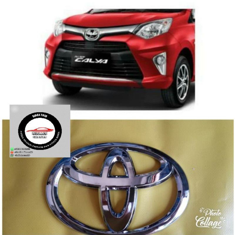 Emblem Logo Toyota Depan Mobil Calya