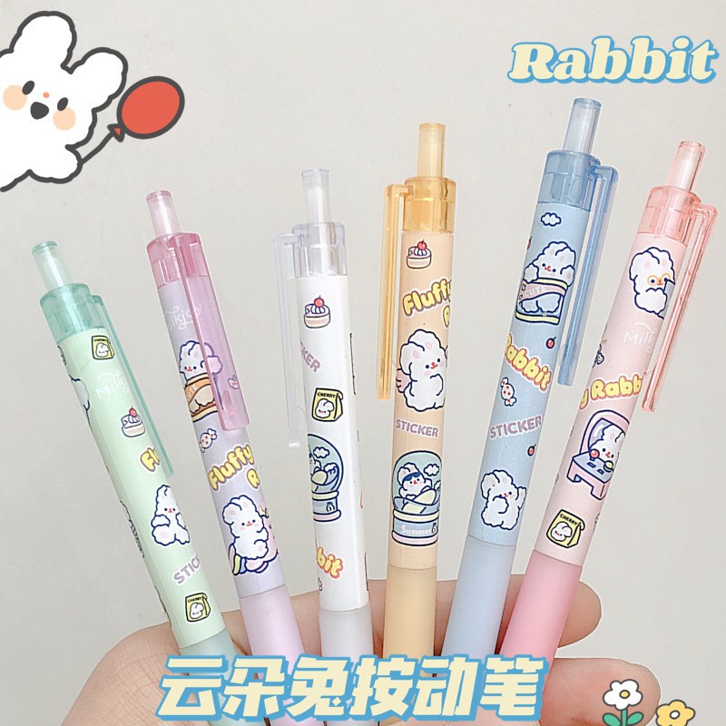 

COD-Retractable Ballpoint Pulpen Cetek Tip 0.5 mm RABBIT