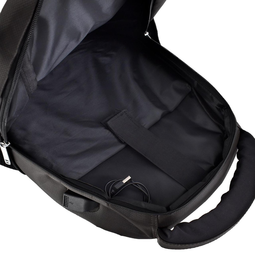 Tas Ransel Polo Hiero 71002 New Arrival [Tas Sekolah/Tas Kuliah /Tas Kerja] Free Kabel USB Extension