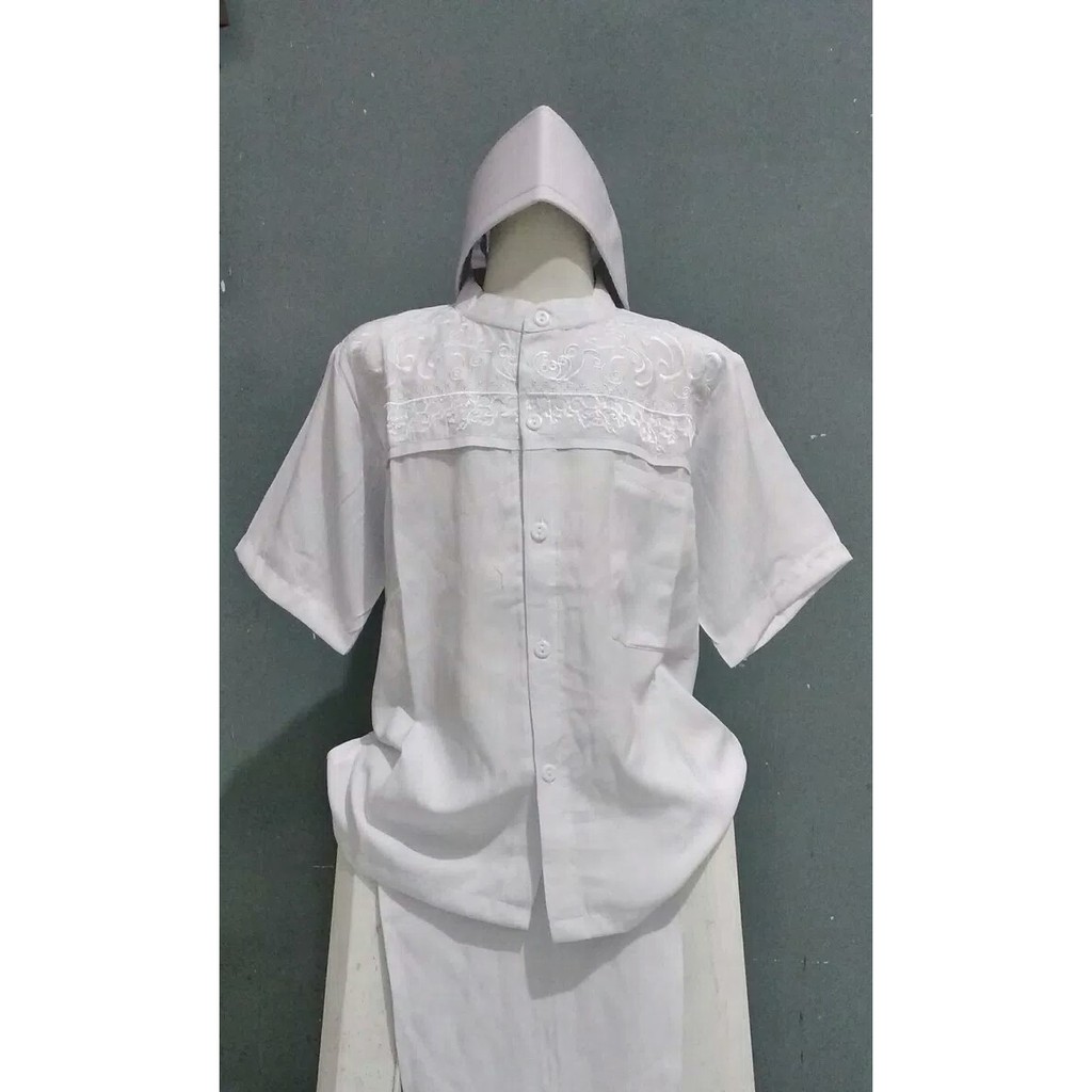 baju Koko anak putih setelan terbaik