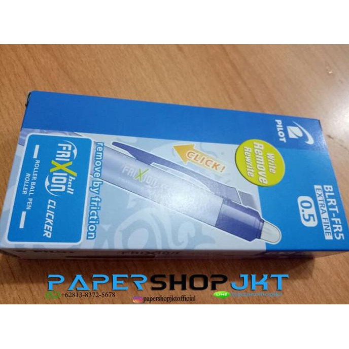

ITERBARUl GROSIR!!! Pulpen Pen Frixion Pilot 0.5 BIRU ( Bisa Dihapus ) IBDLl