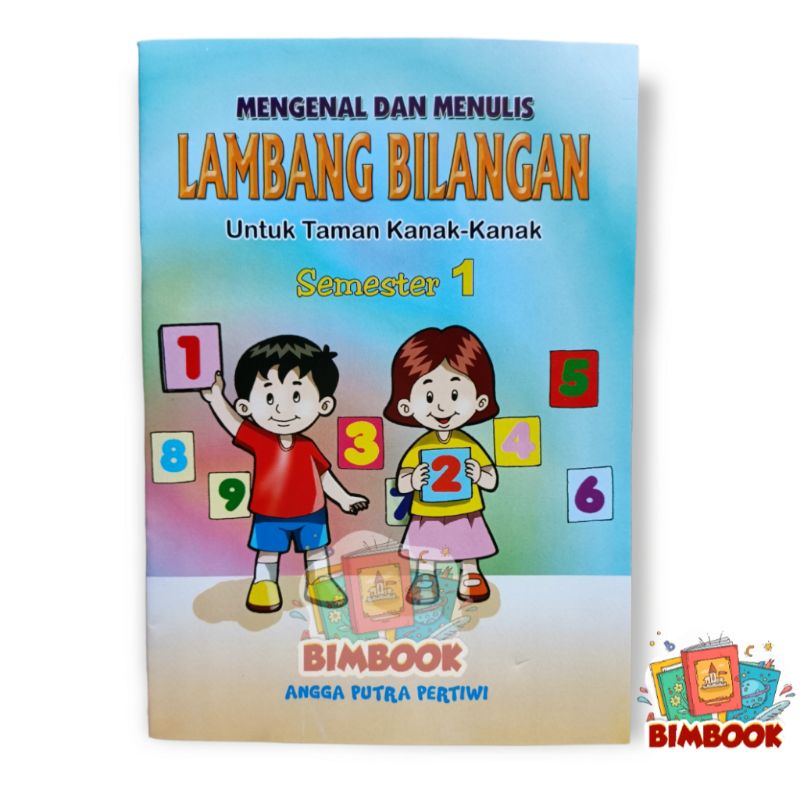 Jual Buku Mengenal Dan Menulis Lambang Bilangan TK Semester 1 Dan 2 ...