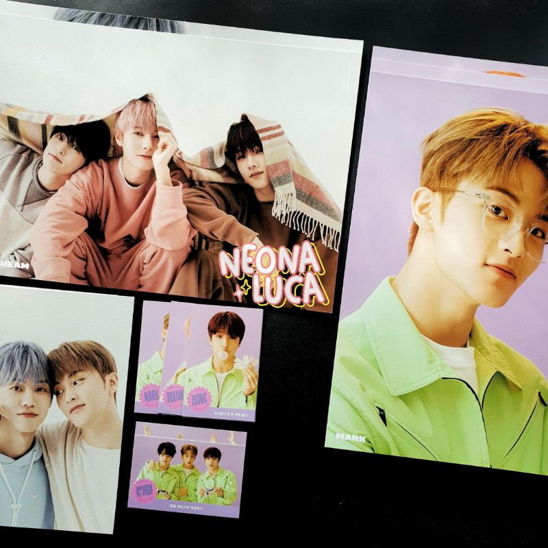 NCT Dream - SG21 Season's Greetings 2021 | Poster Postcard Game Card Photocard Mark Renjun Jaemin Ch