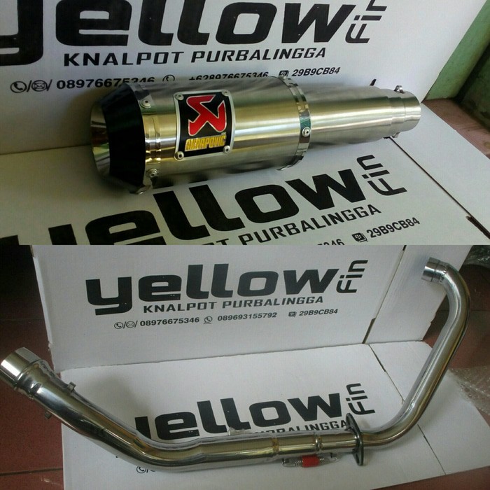 Knalpot Akrapovic lorenzo Honda New CB150R / CB150R old