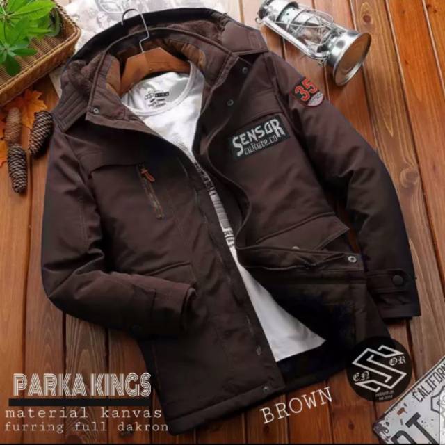 Jaket parka pria / jaket parka king's sensor premium