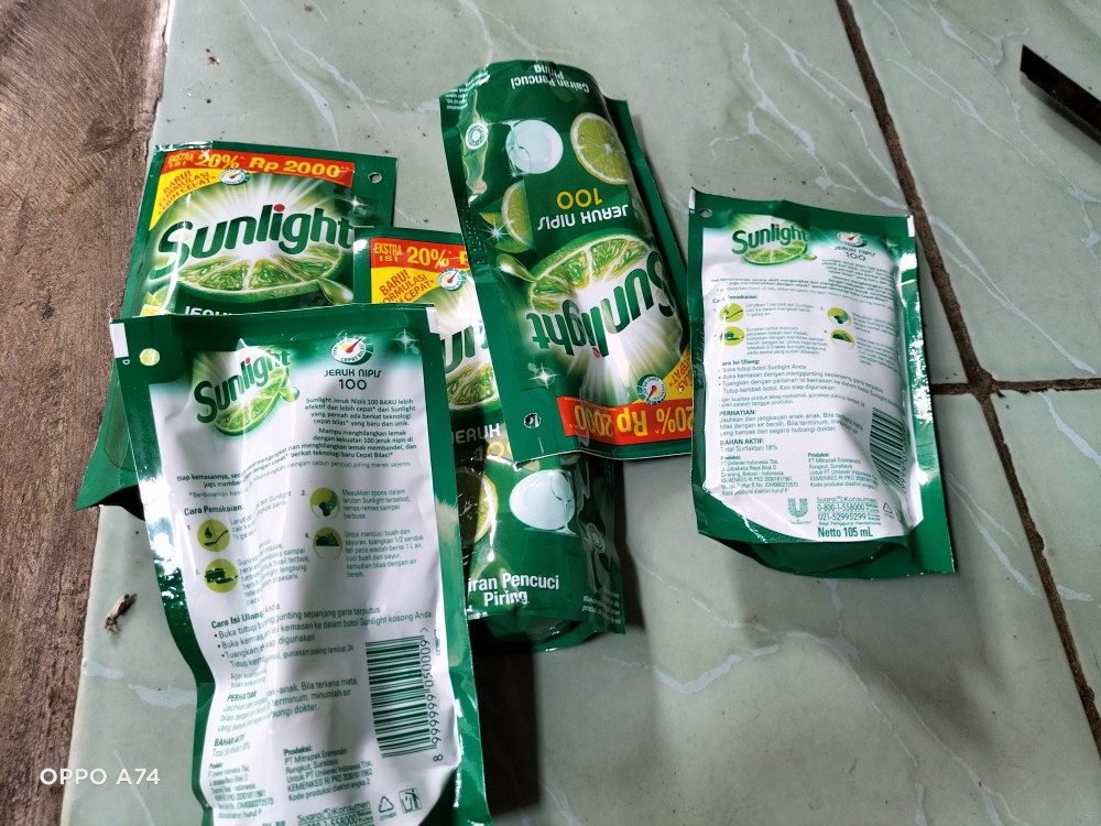 Sunlight Jeruk Nipis 95ml Eceran 2000