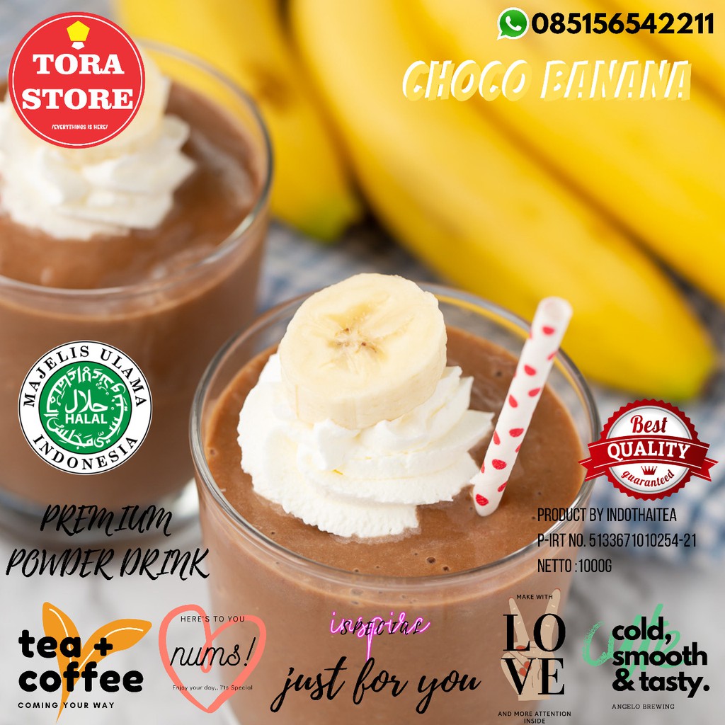 

Powder Choco Banana 1kg / Powder Minuman Choco Banana Premium Original