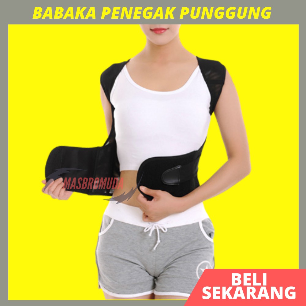 KORSET PENYANGGA PUNGUNG PENEGAK PUNGUNG BADAN BUNGKUK HOT SHAPER SHOULDER BACK BJ08