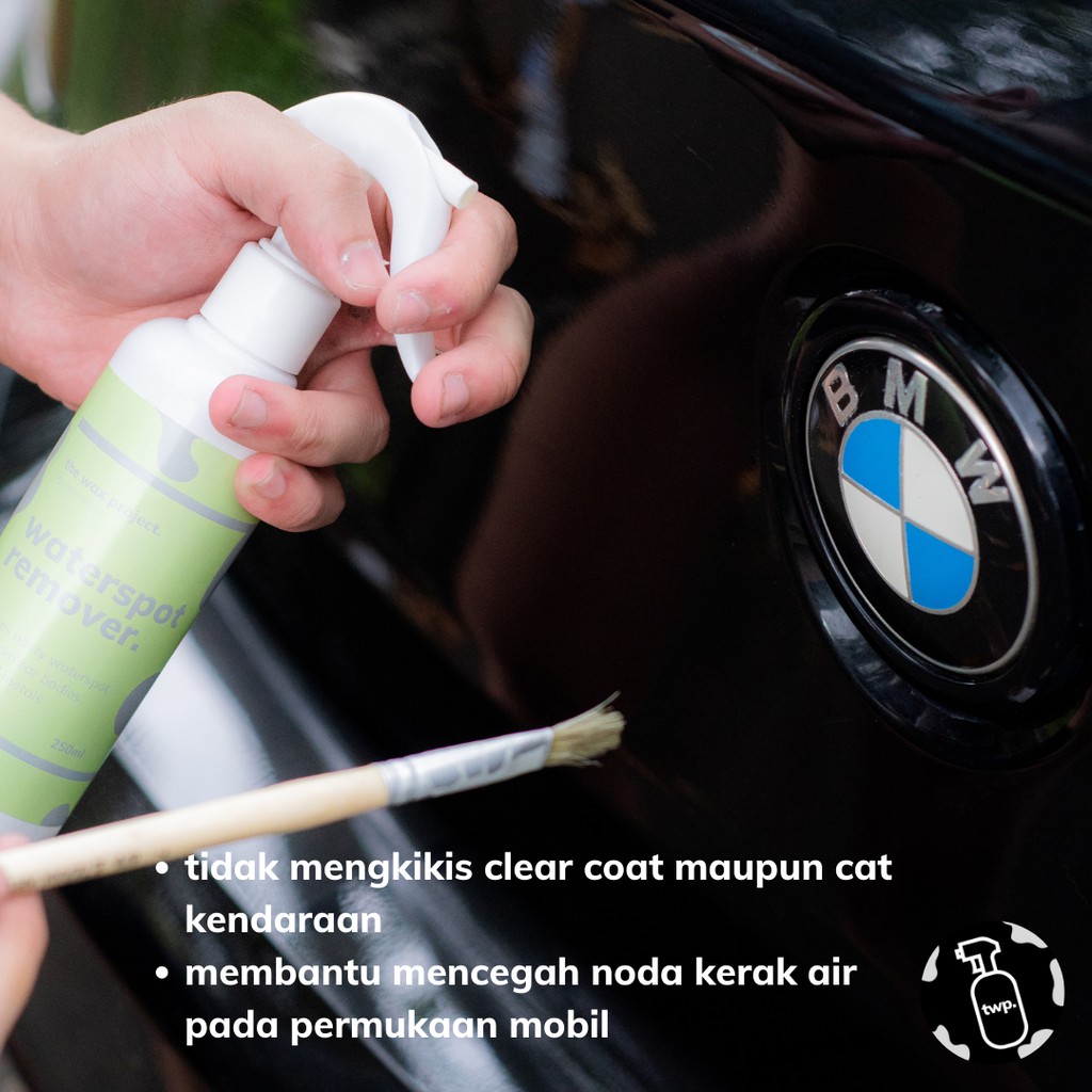 Waterspot Remover -  Obat Penghilang &amp; Pembersih Jamur Noda Kerak Air Kaca dan Body Bodi Mobil