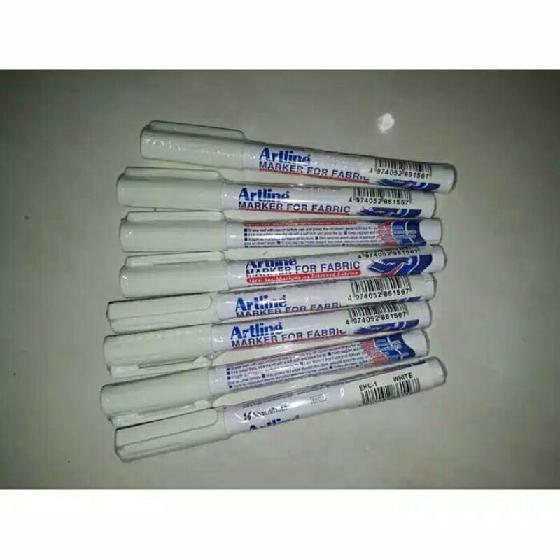 

Artline shirt marker warna Putih spidol untuk baju/kaos/kain