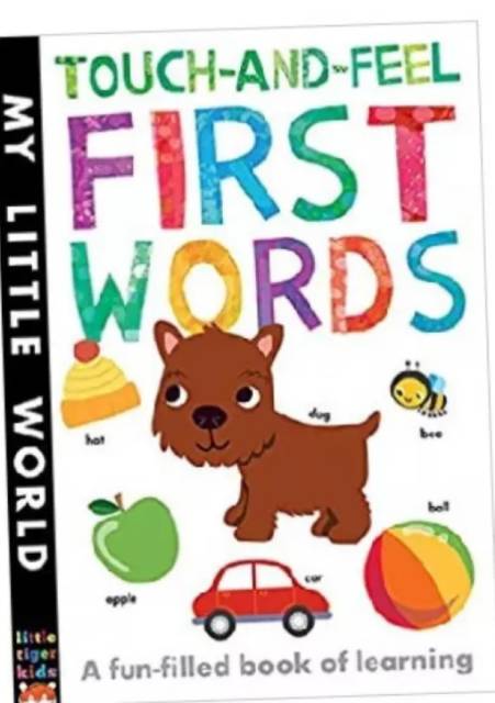 My Little World - Thank you / 3 2 1 countdown peek through book / First Words Touch and Feel