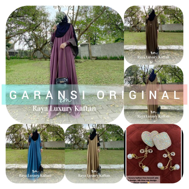 UPDATE STOK READY STOK KIRIM HARI INI || RAYA LUXURY KAFTAN BY RATU || GAMIS KAFTAN SYARI MEWAH POLO