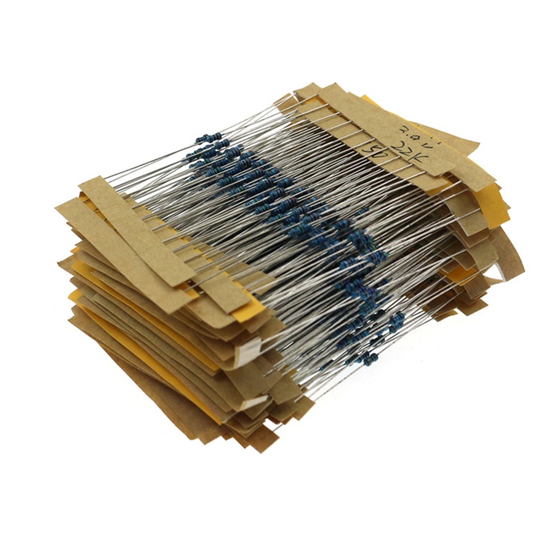 Btsg 64Values 640Pcs Resistor Kit 1R - 10mr Ohm Dengan Resistor Metal Film1%1/6W