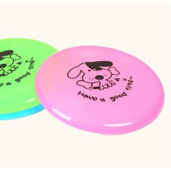 Flying Disk Frisbee Type C - Mainan Anjing Piring Terbang Lempar Tangkap