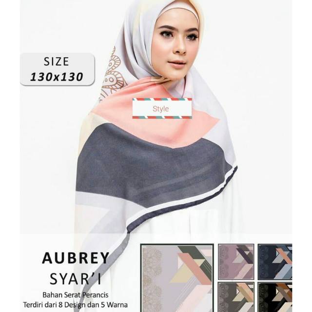 Hijab Azzura kerudung segiempat syar'i