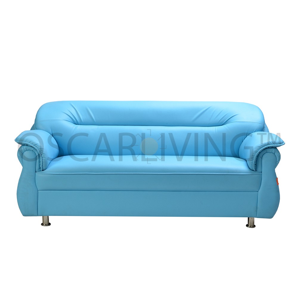 OLC Sofa Xena Light Blue Sofa Ruang Tamu / Sofa Minimalis [Khusus Jabodetabek]