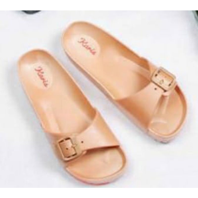 Home-LYDIA Sandal Wanita Satu Ban Full Collor B2171 Import