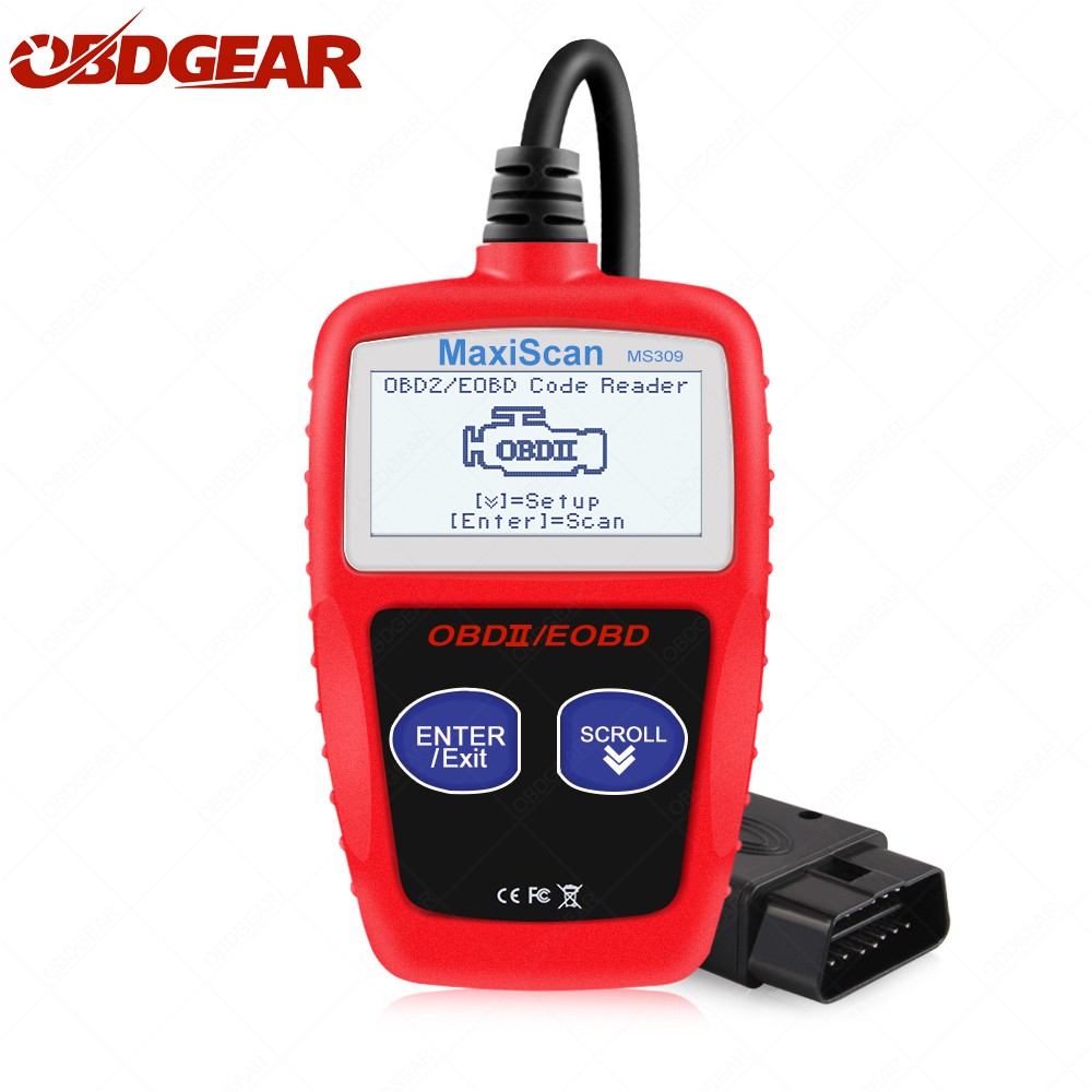 IMPORT MS309 OBD2 Scanner Code Reader Car MS 309 Auto Diagnostic Tool OBD 2 Car Diagnostic Engine