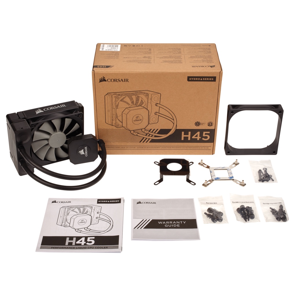 BOLEH NEGO SAMPE DEAL || CPU Cooler Corsair Hydro™ Series H45 Liquid Murah Boleh Tawar