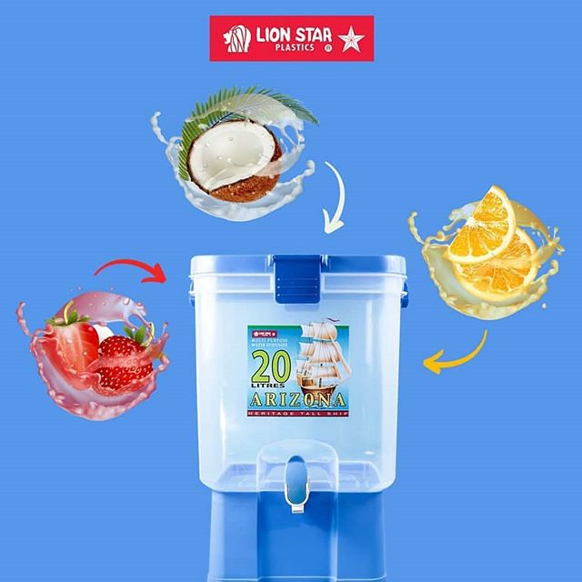 Lion Star D 26 Arizona Drink Jar 20 Ltr Tempat Air Dispenser Lionstar