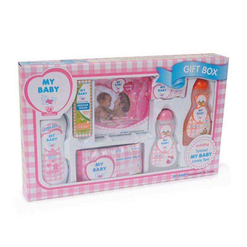 MY BABY GIFT BOX PINK/BLUE