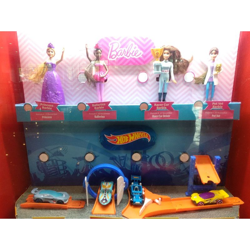 Happy Meal Mc Donalds McD Barbie Hotwheels
