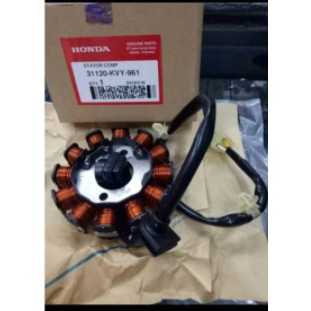 31120-KVY-961 HGP AHM 100% ORIGINAL SPUL MAGNET ASLI HONDA BEAT NEW KARBU 2010-2012  31120KVY961