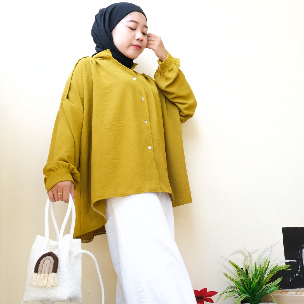 YOONA KEMEJA OVERSIZE PREMIUM TERBARU