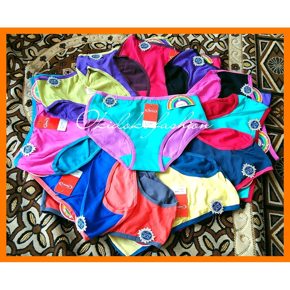 Celana Dalam Sorex Rainbow 2 Warna