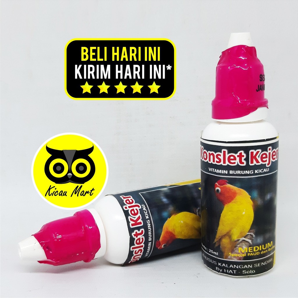 VITAMIN LOMBA OBAT BURUNG LOVEBIRD PAUD BALIBU KONSLET KEJER HIGH MEDIUM DURASI NGEKEK OBTKMDI