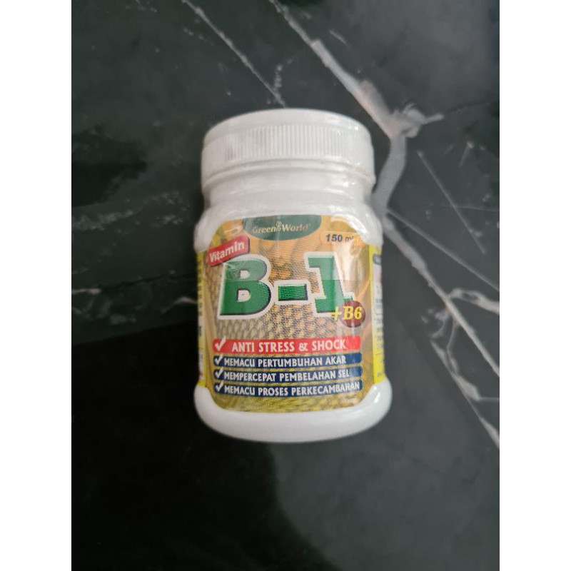 Vitamin Tanaman B-1 B6 150ML Green Word