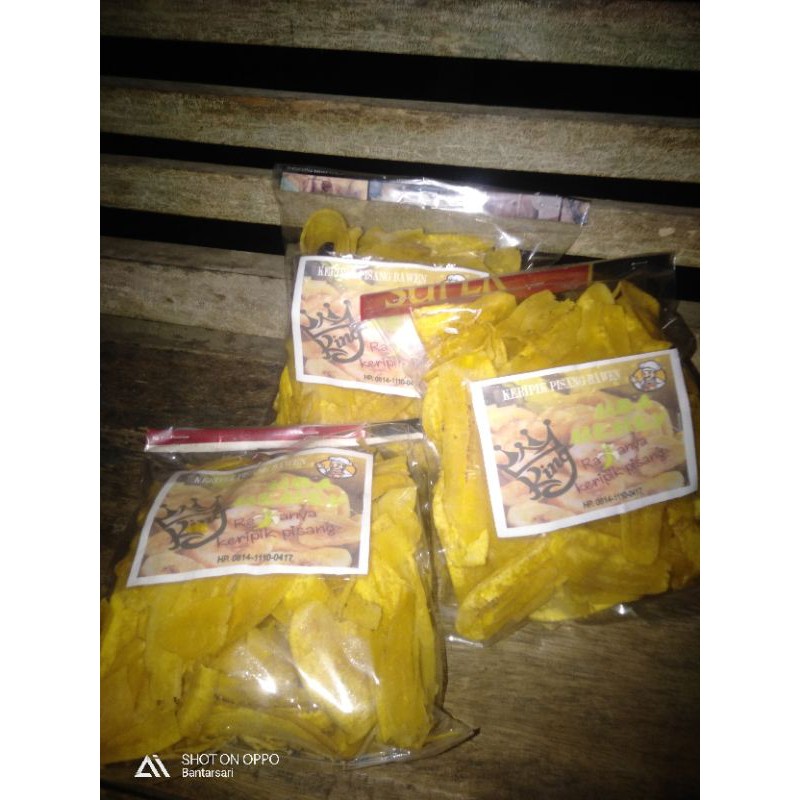 

keripik pisang Bawen kemasan 100gr + free bublewrap