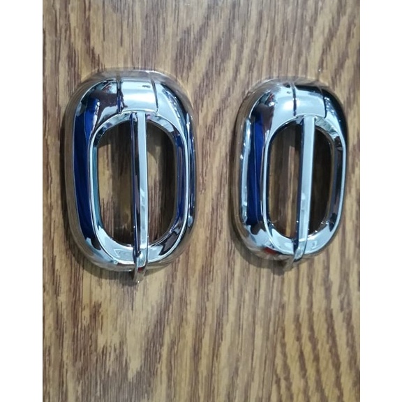 Cover Side Lamp Garnish Lampu Sein Samping Fortuner Chrome