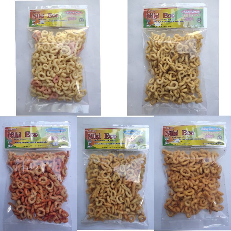 

LANTING 200 gr NIKI ECO RASA ORIGINAL KEJU JAGUNG MANIS PEDAS BAWANG