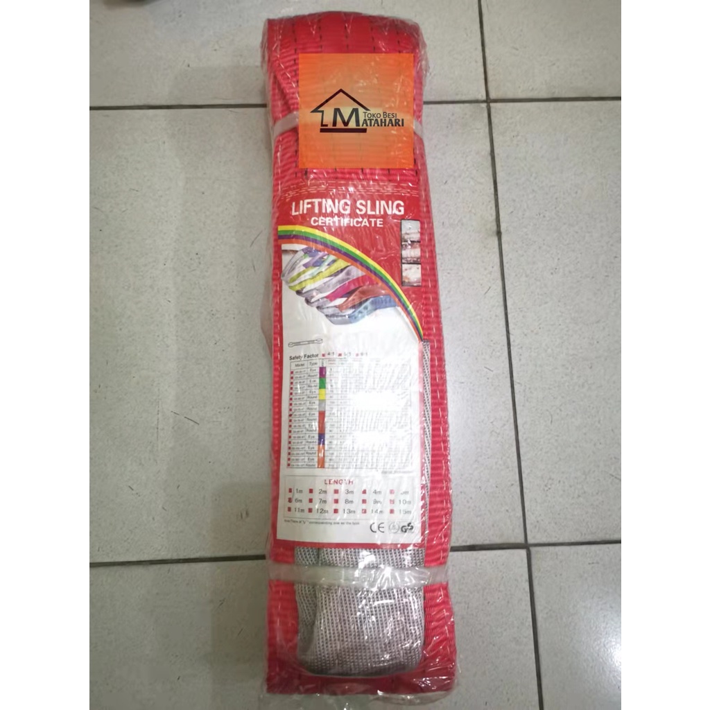 Webbing Sling/ Tali Angkat Barang/ Lifting Sling/ Tali Webbing 5Ton