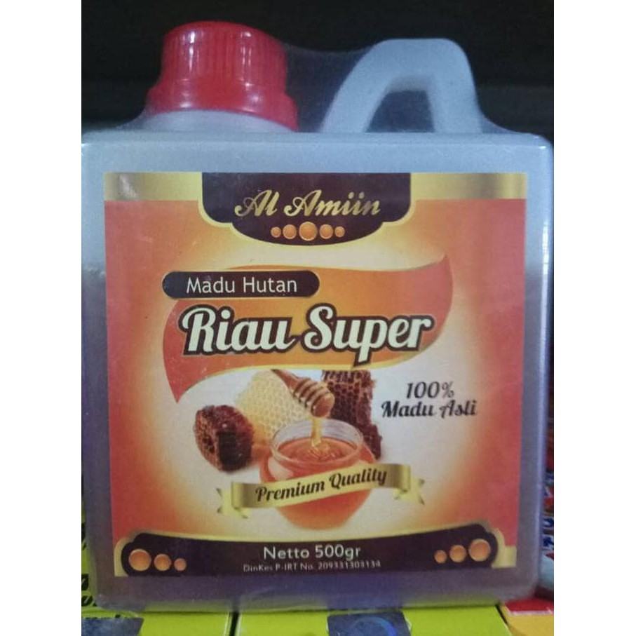 

Madu Hutan RIAU Super AL AMIIN 500 gram Madu Asli 100% 500gr KOMPLIT