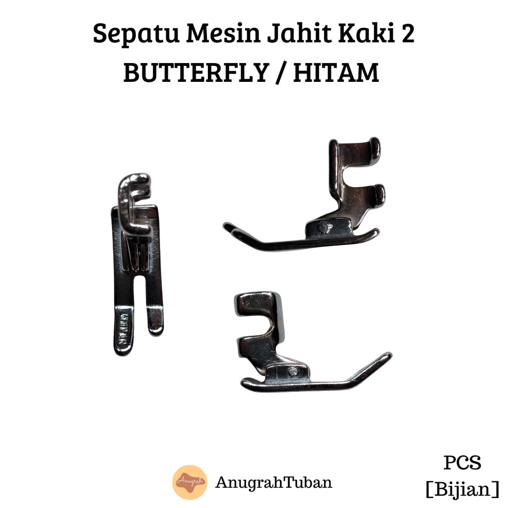 Sepatu Mesin Jahit BUTTERFLY/HITAM/ [KAKI 2]