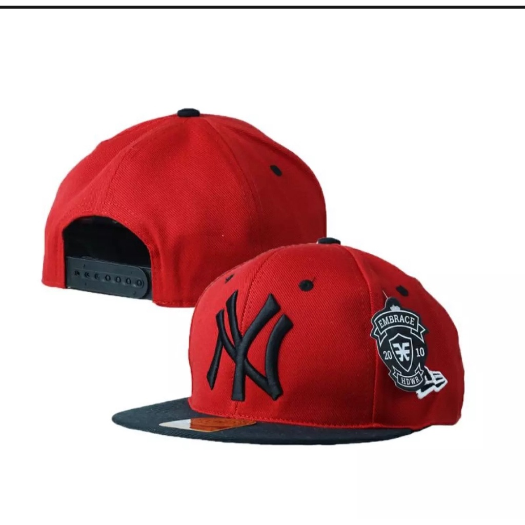 Topi Snapback Distro NY Pria wanita / Topi hip hop Keren