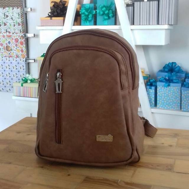 Tas Ransel Theona Brown Rumah Warna