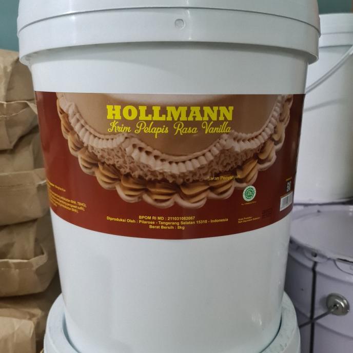 

1 EMBER Hollmann Buttercream 8kg pail / hollman original vanilla ---NEW---